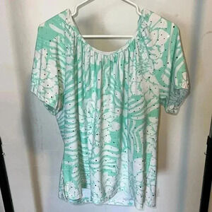 Cathy Daniel’s Sparkle Spandex Top A4